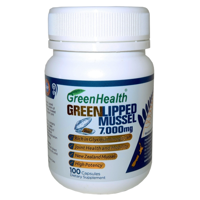Zöldkagyló 7000mg - Green Lipped Mussel 7000mg 100 kapszula