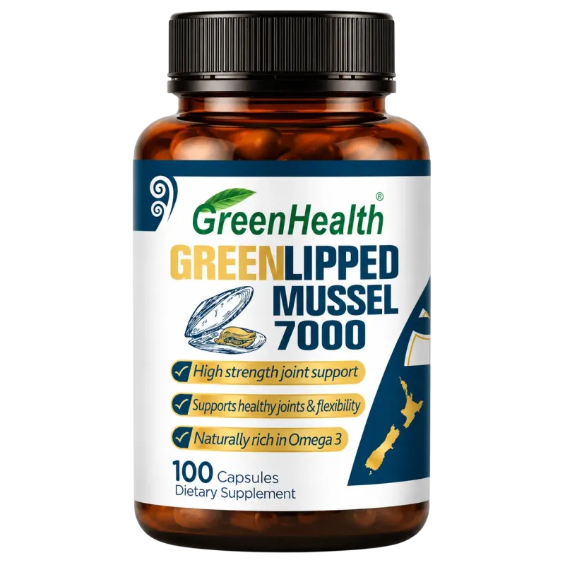 Zöldkagyló 7000mg - Green Lipped Mussel 7000mg 100 kapszula